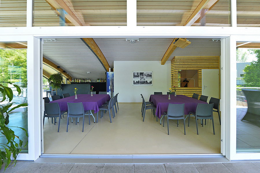 Salle séance, Chalet des Bains Lausanne