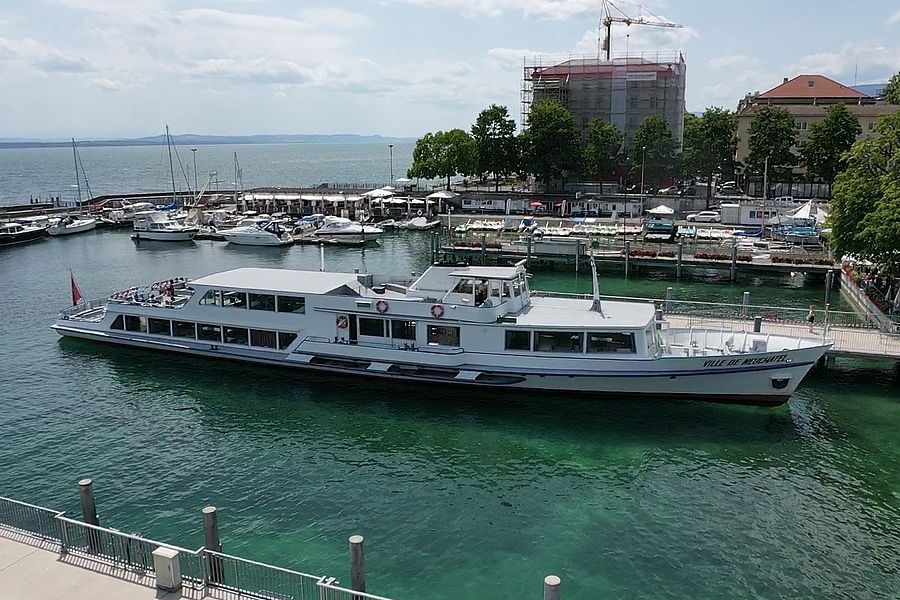 trouver une salle de réunion, Neuchâtel, bateau, LNM Navigation