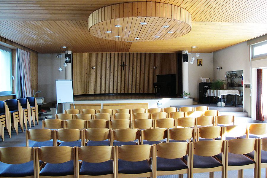 Salle de réunion, Hôtellerie Franciscaine, St-Maurice
