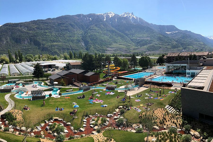 hotel séminaire, Bains de Saillon Valais