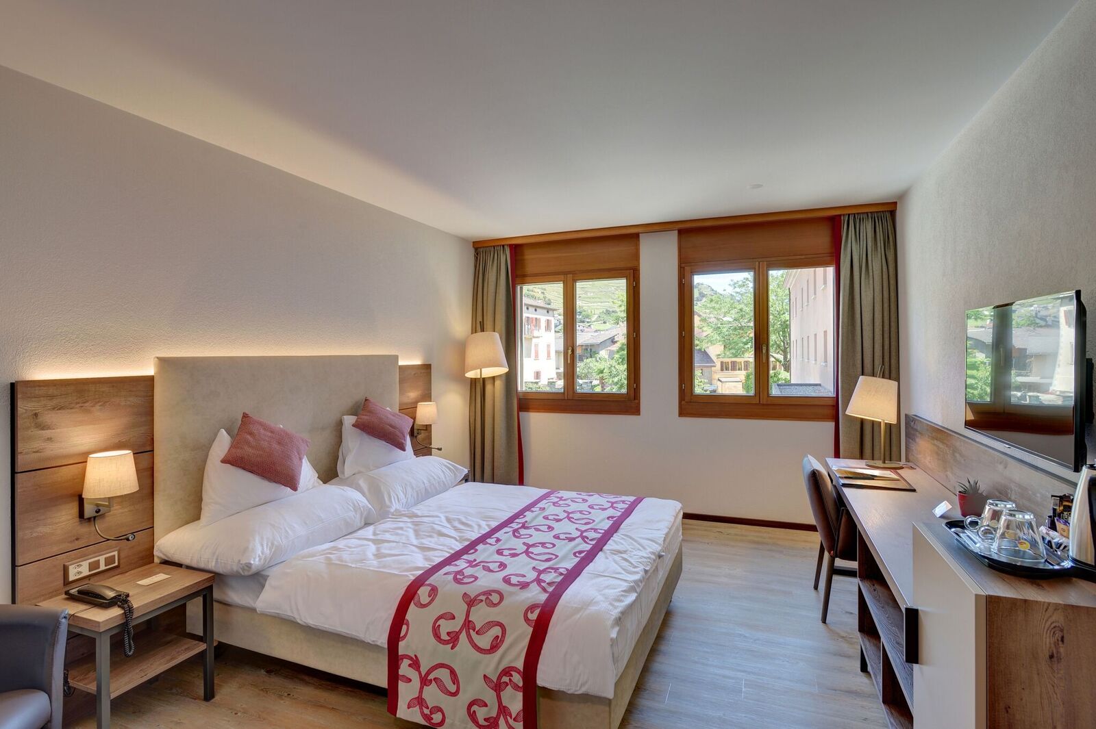Hotel Des Vignes Uvrier Chambre1.jpg