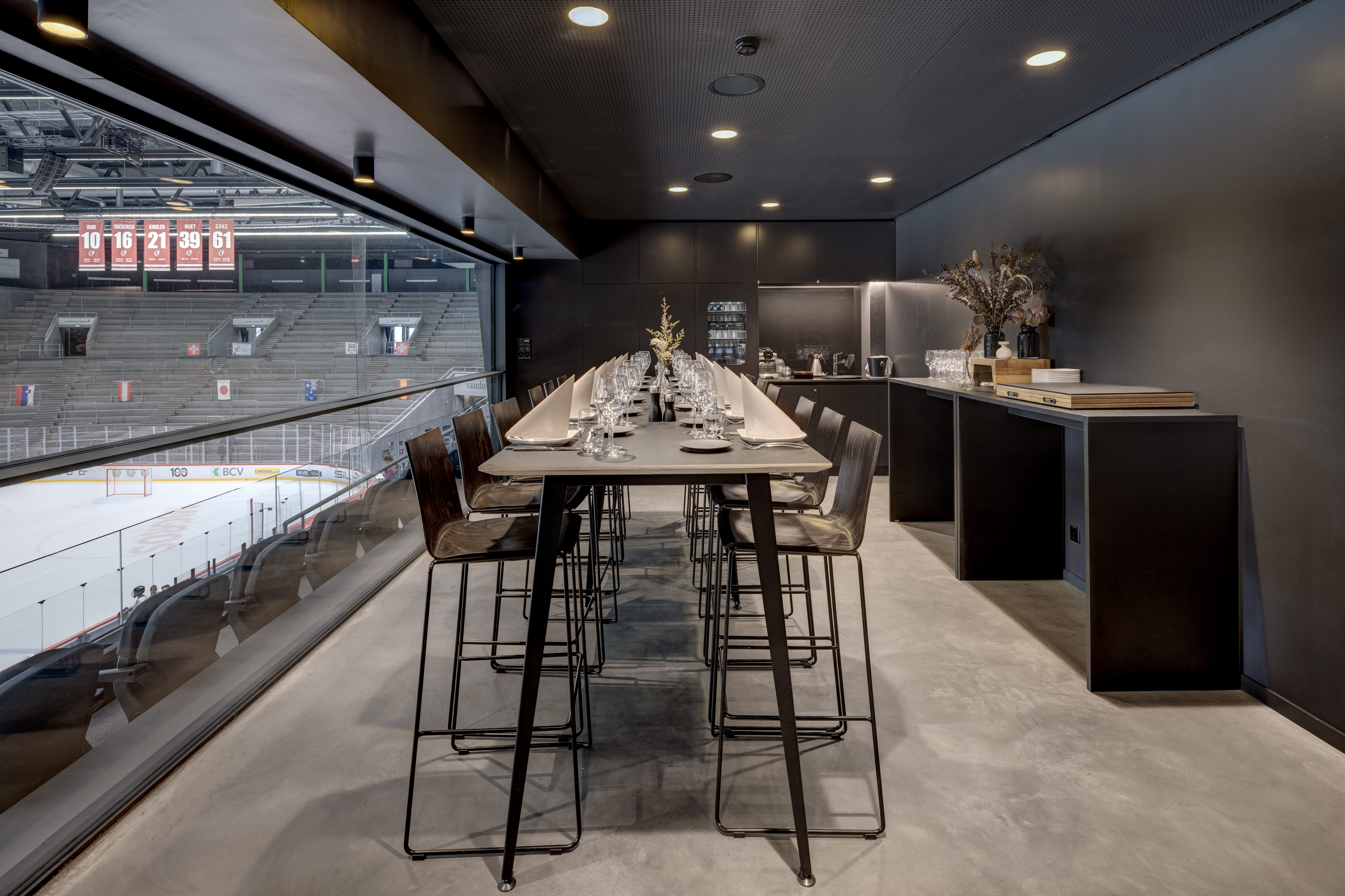 Vaudoise Arena Loge