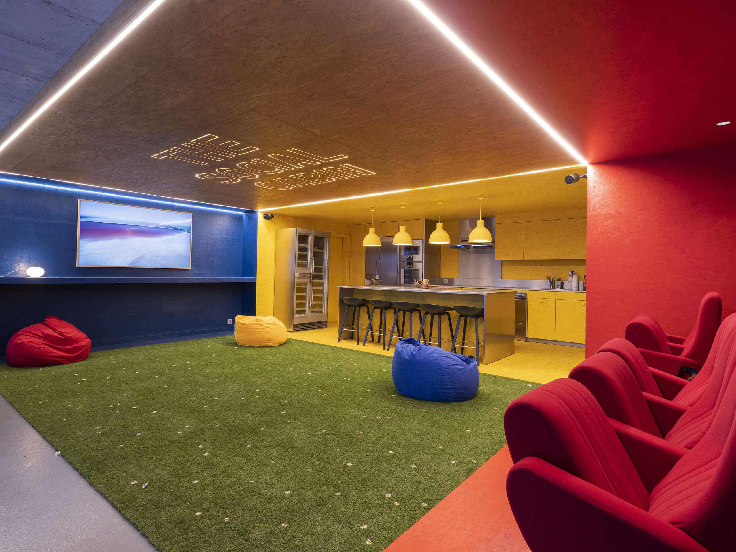 Salle De Conference Au Whitepod Cernier
