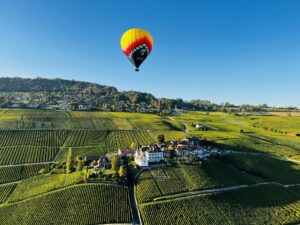 Sortie D Entreprise Originale Ballons Du Léman Vol