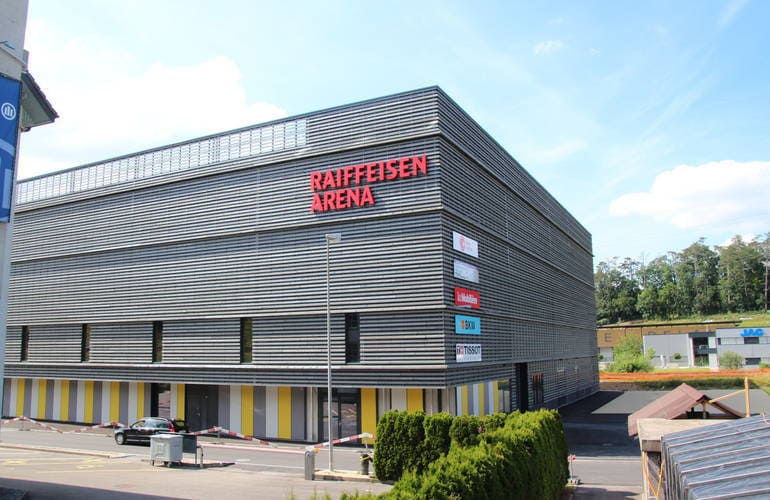 Team Building Jura Raiffeisen Arena Curling