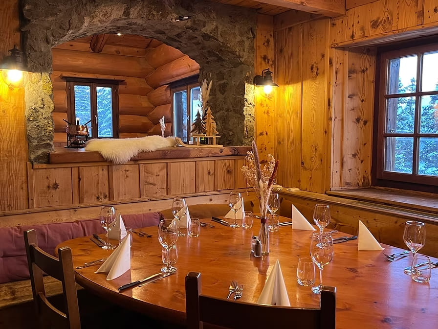 Lieu Pour événements Valais Montagne Cabane De La Matze