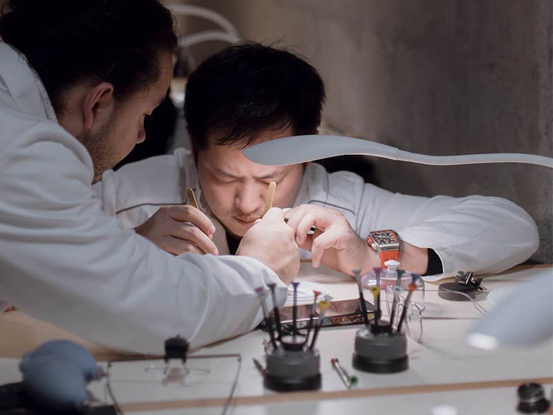 Team Building Initium Cours Horlogerie